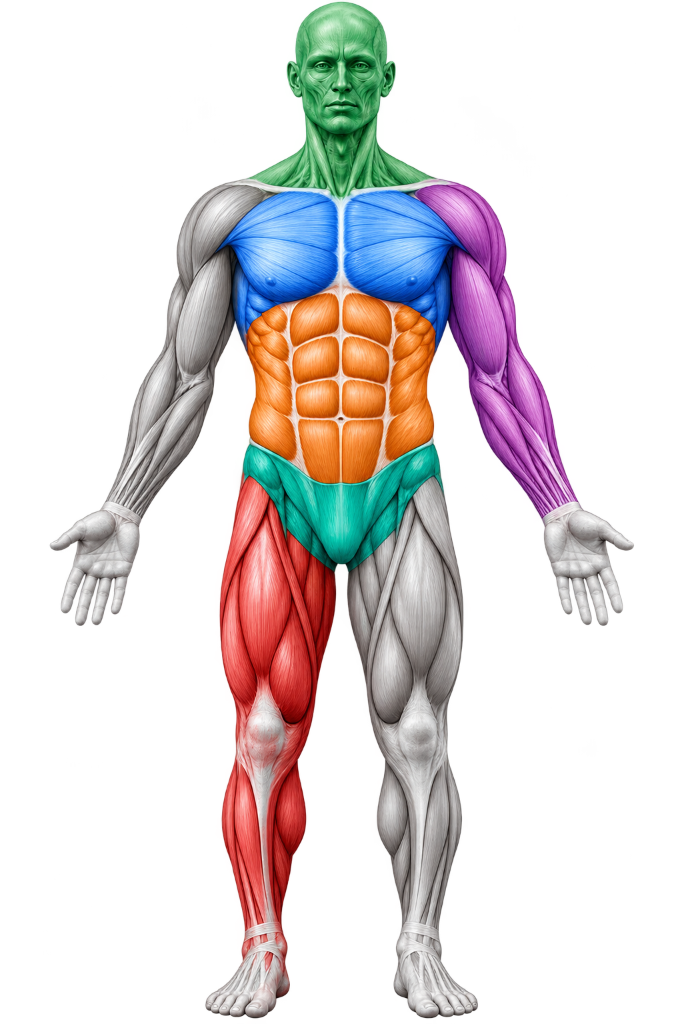 Anatomical Human Body Illustration